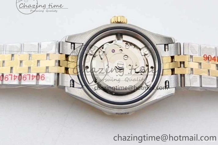 MiroTime 0420 Minimalist Datejust 28mm 279179 SS YG TWF Best Edition Gold Diamonds Markers Dial on SS YG Jubilee Bracelet NH 2141